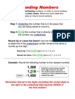 Rounding Numbers