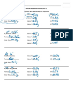 Option 1 - Percent Composition Practice PDF