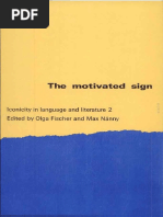 The Motivated Sign - Iconicity in Language and Literature PDF