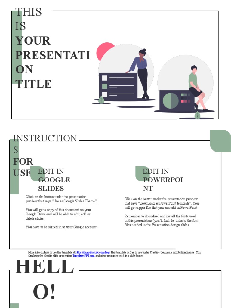 Google Slides & PowerPoint Template Guide | PDF | Color | Microsoft ...