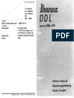 Ibanez DDL Manual