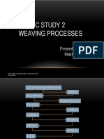 Fabric Study 2 Weaving Processes: Presentation by - Maithilee Wala