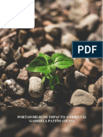 Portaforlio de Impacto Ambiental - Gabriela Patiño (1IC151) PDF