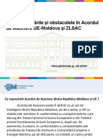 Realizările Și Obstacolele În Acordul de Asociere UE-Moldova Și ZLSAC - Gheorghita Radu AA-201M