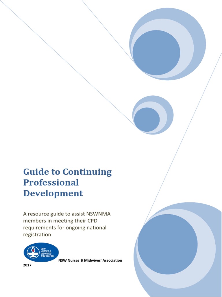 Continuing Professional Development Resource Guide 2017 PDF PDF