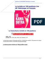 Le Kama Sutra Revisite en 100 Positions Lire PDF Epub Telecharger en Francais Vfa164gc PDF