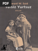 Yersiz Yurtsuz by Edward W. Said PDF | PDF