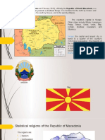 North Macedonia (Macedonia Until February 2019), Officially The Republic of North Macedonia, Is A