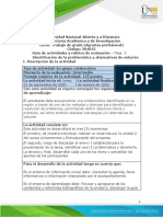 Guia Fase 2 - Identificación de La Problemática y Alternativas de Solución PDF