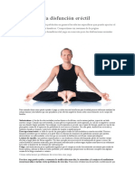 Yoga para La Disfunción Eréctil