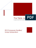 European Horizontal Jumps and Hurdles Symposium 2013 - Fischer - TJ - Handout