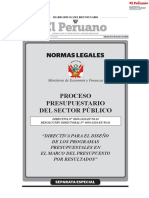 Proceso Presuúestario Del Sector Público PDF