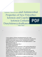 Synthesis, Characterization and Antimicrobial Properties of New MM