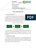 Introdução à Informática - Conceitos Iniciais de Hardware e Software