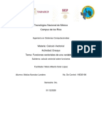 Ensayo Funciones Vectoriales PDF
