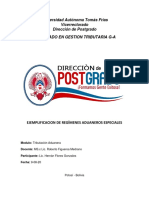 Tarea Nro 1-Regimenes Especiales - Hernan Flores Gonzales PDF