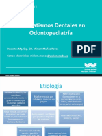 Traumatismos Dentales en Odontopediatria
