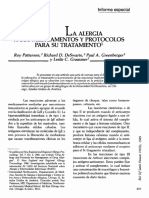 La alergia a los medicamentos y protocolos de tratamiento.pdf