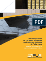 Guía de fachadas ventiladas con poliuretano: ventajas e instalación