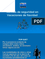 Normas de Seguridad en Navidad