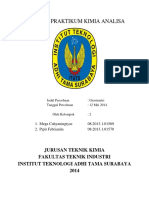 Praktikum Kimia Analisa Gravimetri PDF