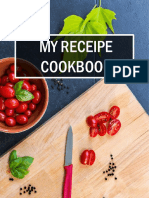 My Receipe Cookbook