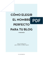 Worksheet Elegir Nombre Blog