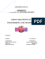 Godavari Institute of Engineering and Technology: "Phishing"