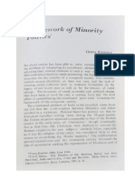 Module 2, Lecture 4 (Religious Minorities), Reading 1 - Framework of Minority Politics in India (Gopal Krishna, 1977)