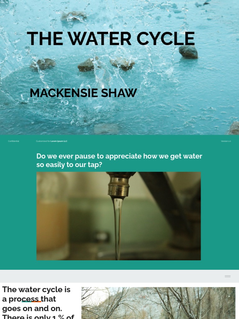 Understanding the Water Cycle | PDF | Home & Garden