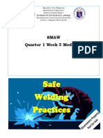 Safe Welding Practices: Smaw Quarter 1 Week 5 Module 5