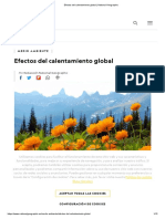 Efectos Del Calentamiento Global - National Geographic