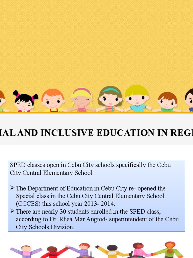 Cebu SPED Classes Reopen | PDF