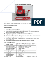 Crack Integrated Detector