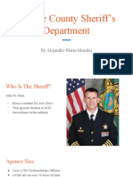 Orange County Sheriff's Department: by Alejandro Marin Morales