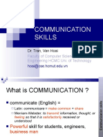 Communication Skills: Dr. Tran, Van Hoai