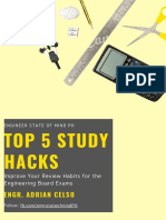 TOP 5 STUDY HACKS FOR THE ENGINEERING BOARD EXAMS
