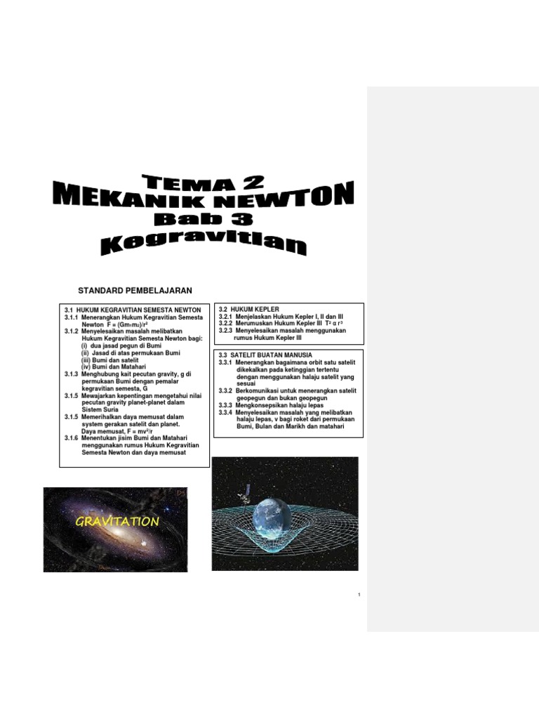 3 Kegravitian 2020 Answer Pdf