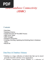 Java Database Connectivity (JDBC)