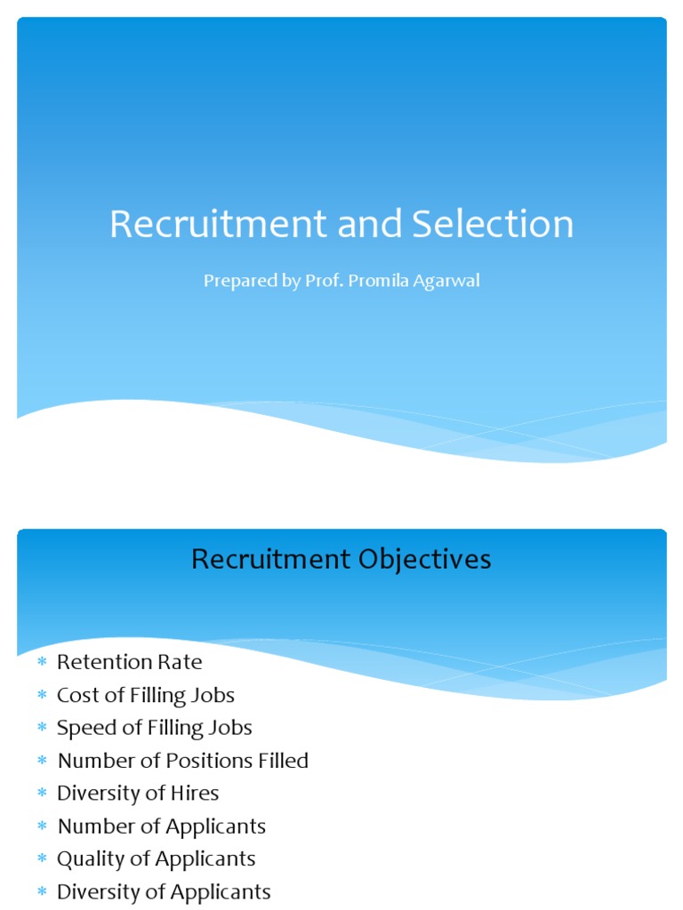 Effective Recruitment and Selection Strategies | PDF | Recruitment ...