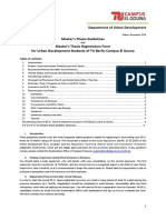 OldStuPO 2016 11 21 Manual and-Regist&ExtensForms M.SC - Thesis UrbanDevelopment Students Final