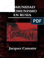 Comunidad y Comunismo en Rusia Camatte versiónMX PDF