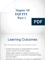 Chapter 10 Equity Part 1