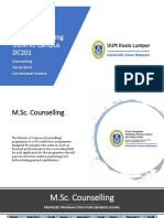 Taklimat Akademik Program MSC Counselling, MSW, MSC Correctional Science 6 September 2020 PDF