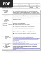 Lesson Plan Gr. 5 Life Skills PSW Term 3 Week 6 | PDF | Foods | Diet ...