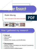 Robin Murray: View Notes Page On Each Slide To See Speech Script