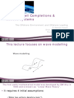 Offshore Wave Modelling & Pipeline Loading