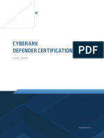Cyberark Defender Certification: Study Guide