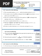 Answer All Questions: which occurs when A·B = ــــــــــــــــ