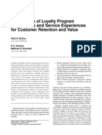 Implications of Loyalty Program Membership and Ser PDF
